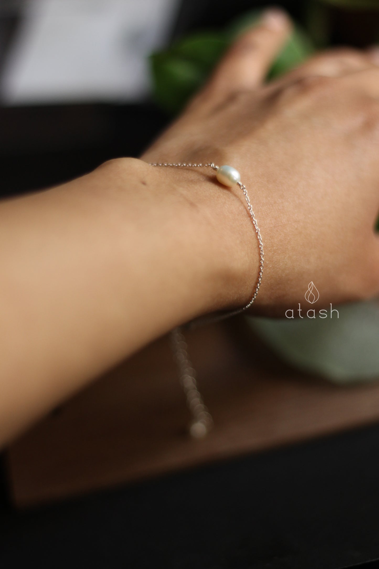 Aneek Bracelet in Pearl and Streling Silver