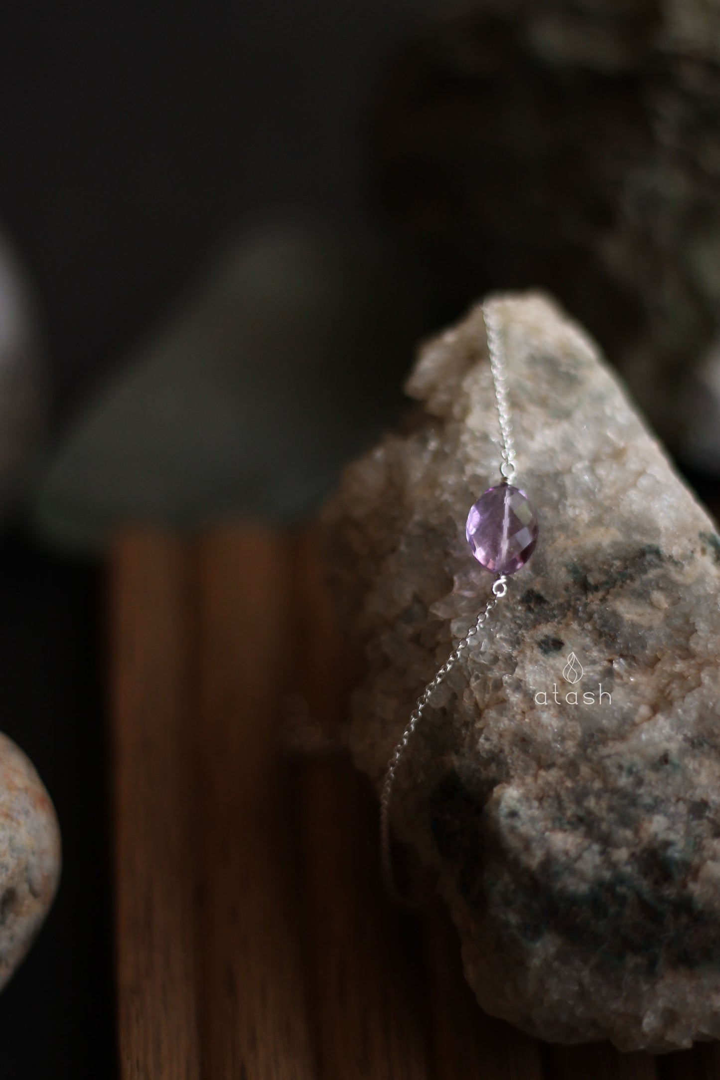Anantha Bracelet in Amethyst and Sterling Silver