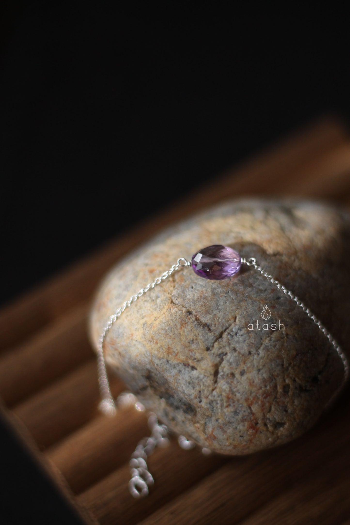 Anantha Bracelet in Amethyst and Sterling Silver